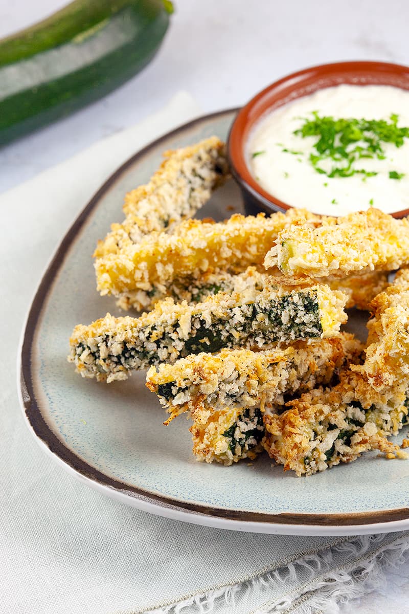 Courgette fries