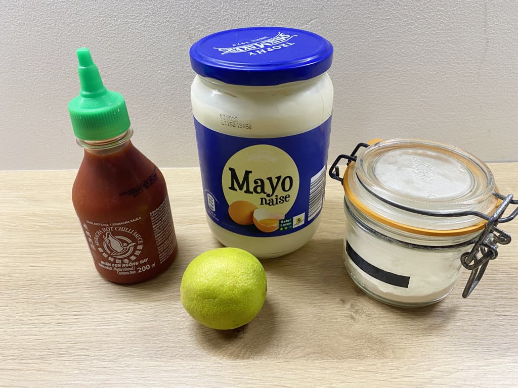 Sriracha mayonnaise ingredients