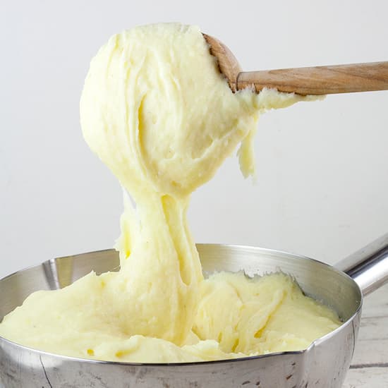 Aligot - French mashed potatoes with cheese