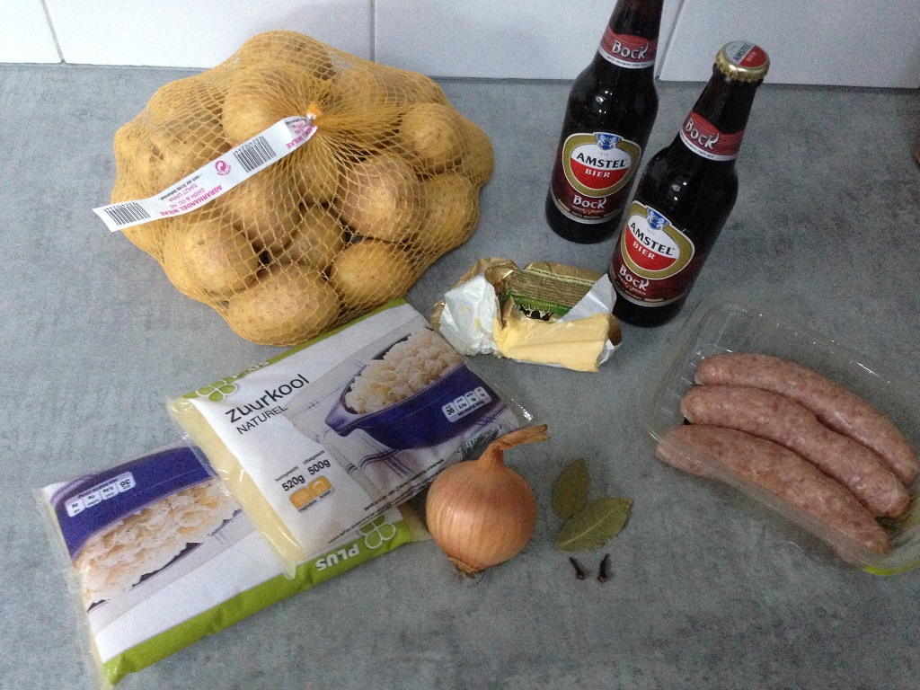 Sauerkraut ingredients