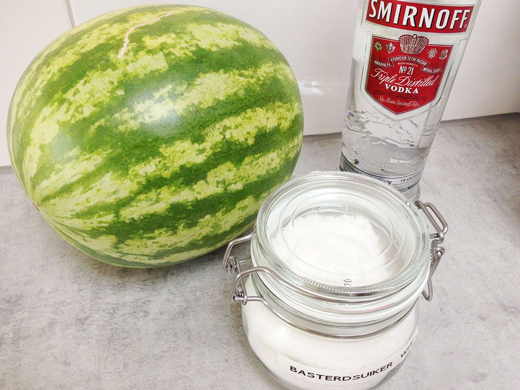 Vodka watermelon popsicles ingredients