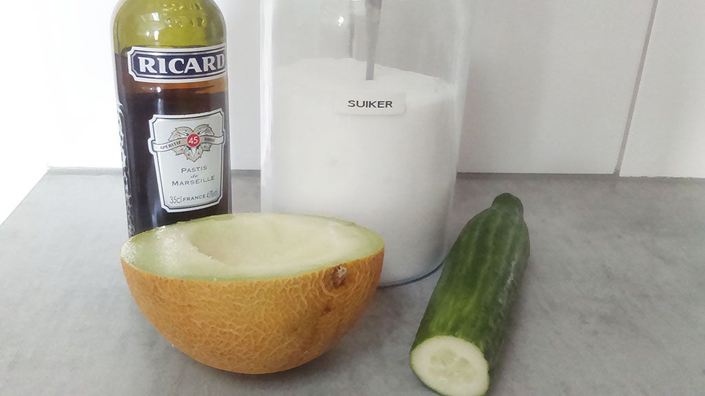 Galia melon cucumber cocktail ingredients