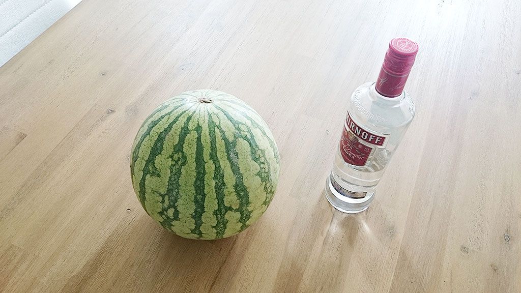 Drunken watermelon ingredients