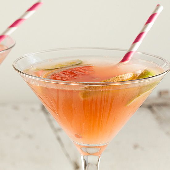 Spicy grapefruit cocktail
