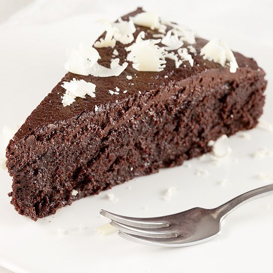 Gluten-free dark chocolate cake
