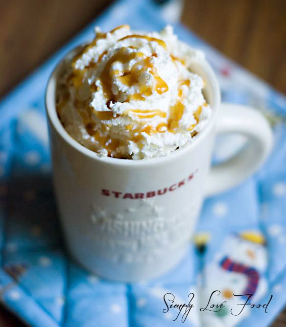 Starbucks salted caramel hot chocolate