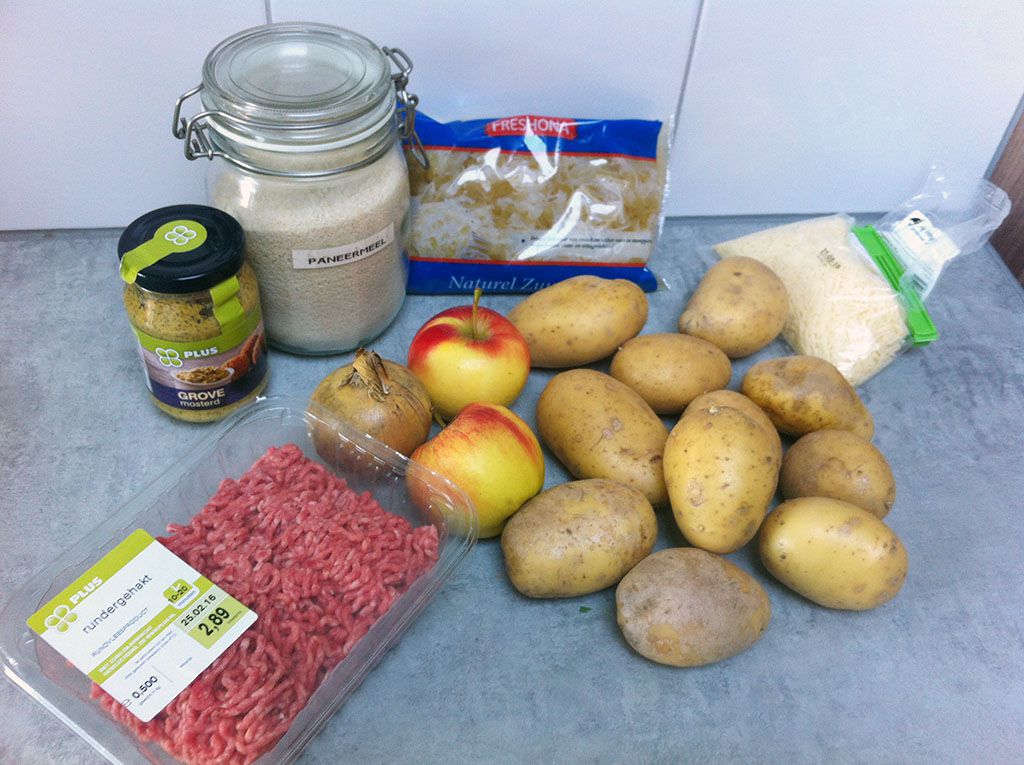 Sauerkraut mashed potatoes casserole ingredients