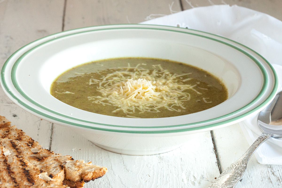 Escarole and potato soup