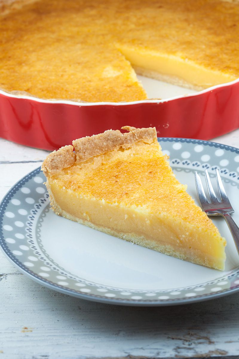 Buttermilk lemon pie - ohmydish.com