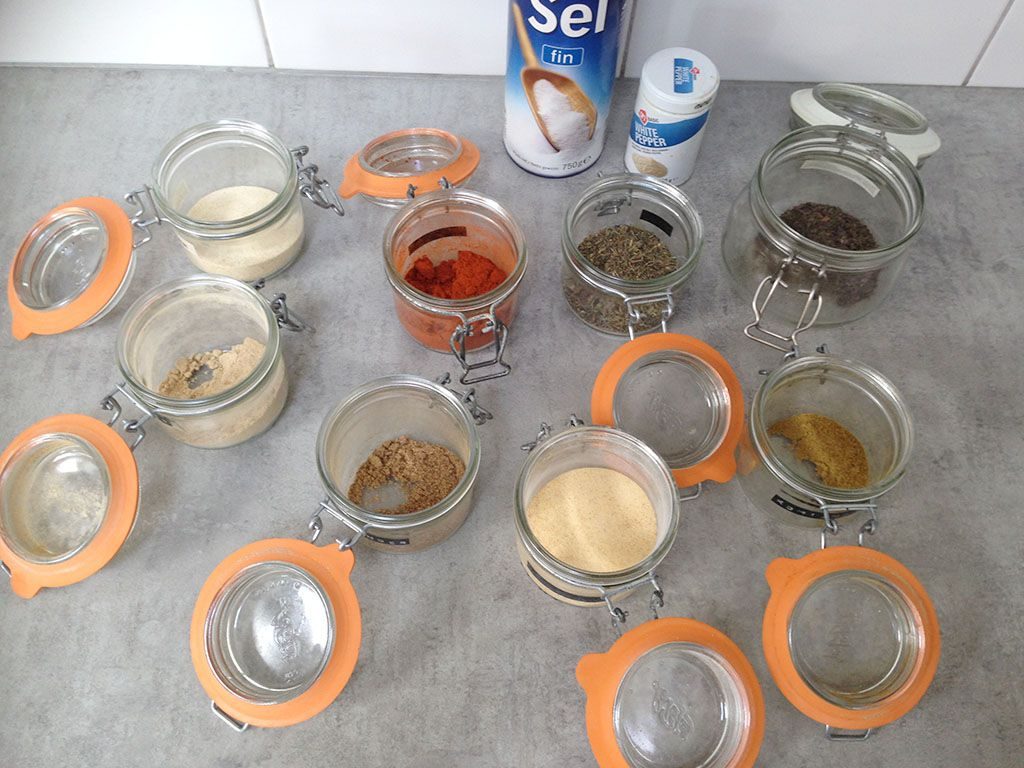 How to make chicken seasoning (spice mix) ingredients