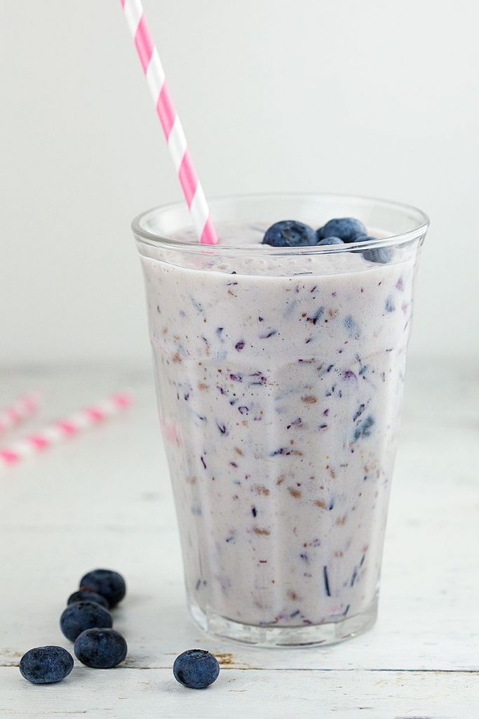 Blue berry smoothie