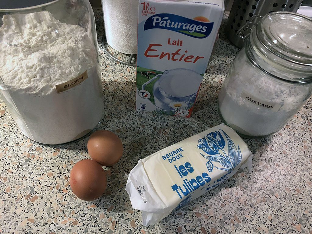 Dutch pancakes ingredients