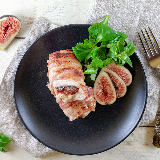 Fig and camembert chicken