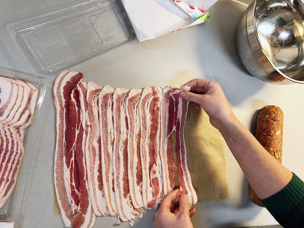 Making the meatloaf